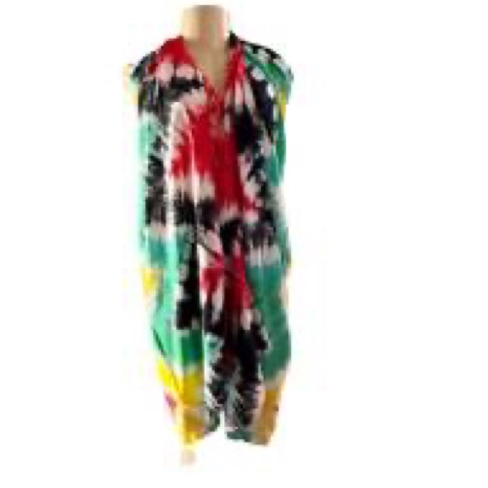 Rasta Tie Dye Sarong